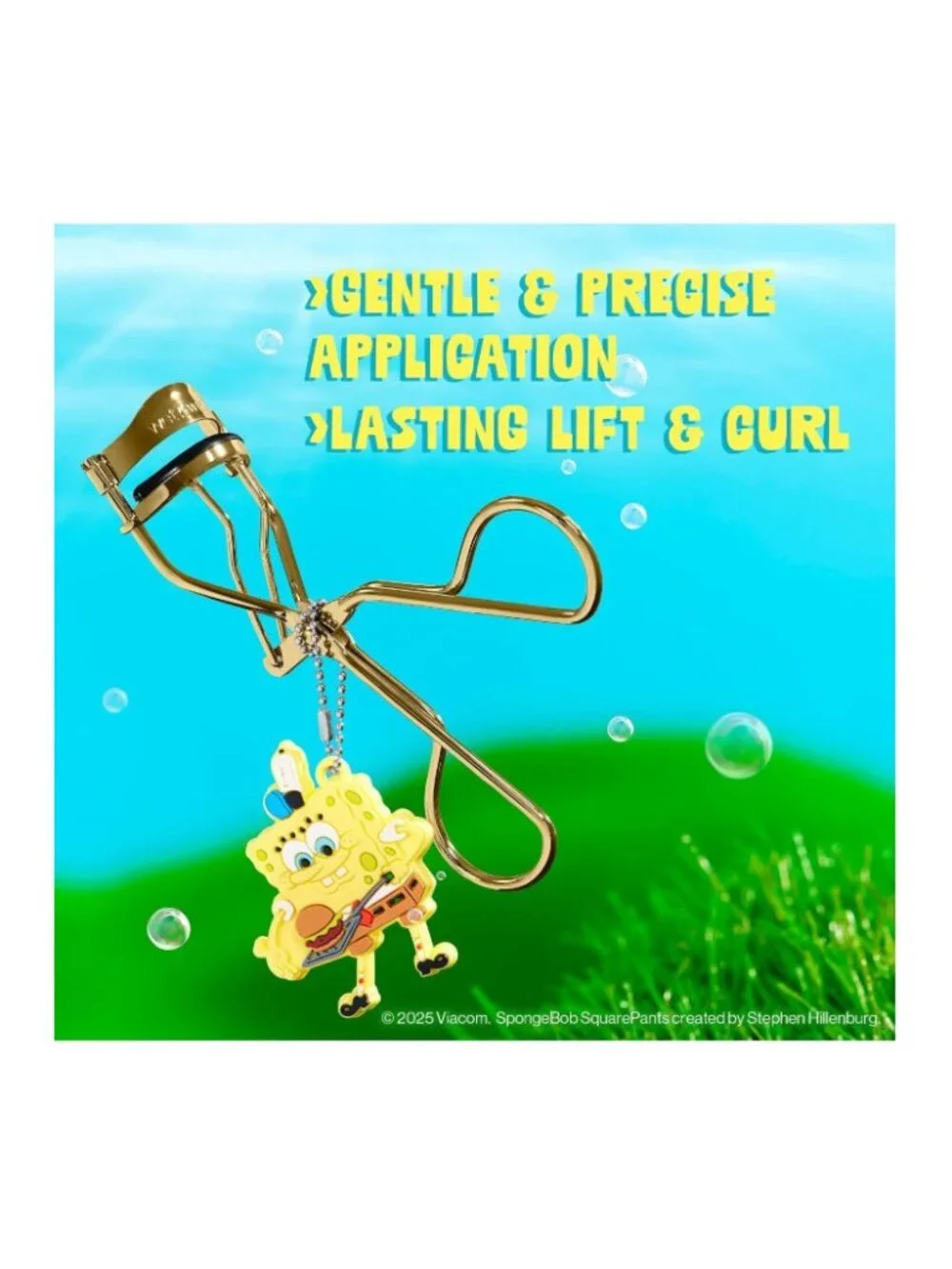 LIMITED EDITION Wet n Wild SpongeBob Serving Up Smiles Eyelash Curler